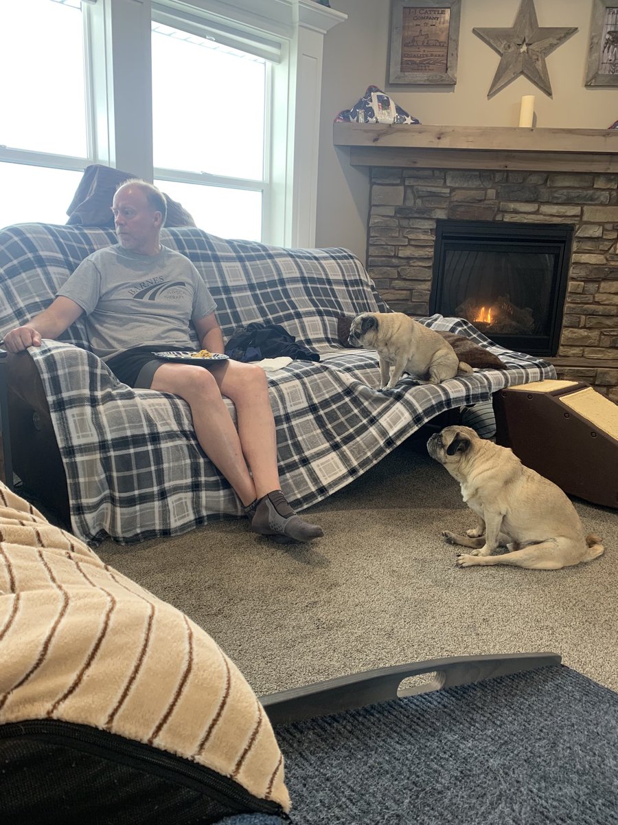 scheanit's tweet image. Waiting  to see if Daddy is gonna share his eggs!  It COULD happen…!