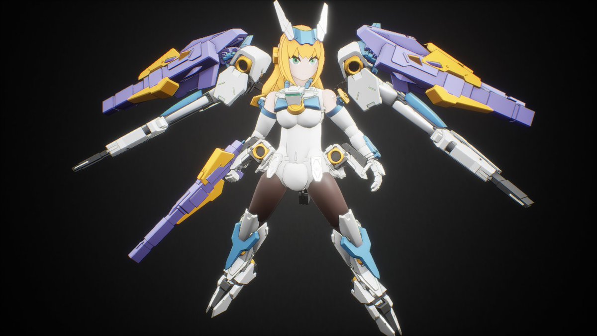CursedSms's tweet photo. #massbuildergame #MASSBuilder #マスビルダー 
#framearmgirl 
#フレームアームズ・ガール 
 Baselard - Frame Arm Girl https://t.co/mv00hX3sKs