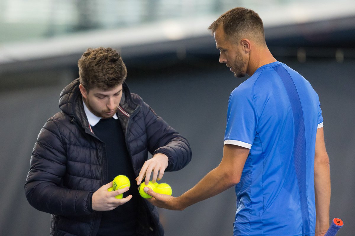 @rosollukas 🇨🇿, thanks for the participation at the 1st M25 EMPIRE Men's Indoor 2023 tournament. Lukas Rosol is former ATP No. 26 💪👏 <a href="/atptour/">ATP Tour</a>

Photos: <a href="/milanhutera/">Milan Hutera</a>
.
.
.
<a href="/ITFTennis/">ITF</a>
#LukasRosol 
#EMPIRETennisTour #EMPIREMensIndoor
#itftennis #Trnava #Slovakia #Slovensko