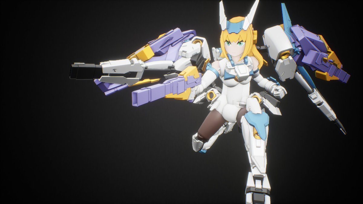 CursedSms's tweet photo. #massbuildergame #MASSBuilder #マスビルダー 
#framearmgirl 
#フレームアームズ・ガール 
 Baselard - Frame Arm Girl https://t.co/mv00hX3sKs