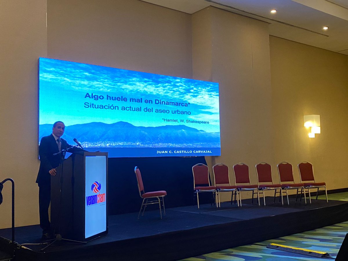 VenAmCham's tweet photo. A continuación, contaremos con la ponencia de Juan Carlos Castillo, socio de MENPA (@Menpa_Abogados), con el objetivo de conversar sobre la situación actual del aseo urbano. https://t.co/3rDbAihXoU
