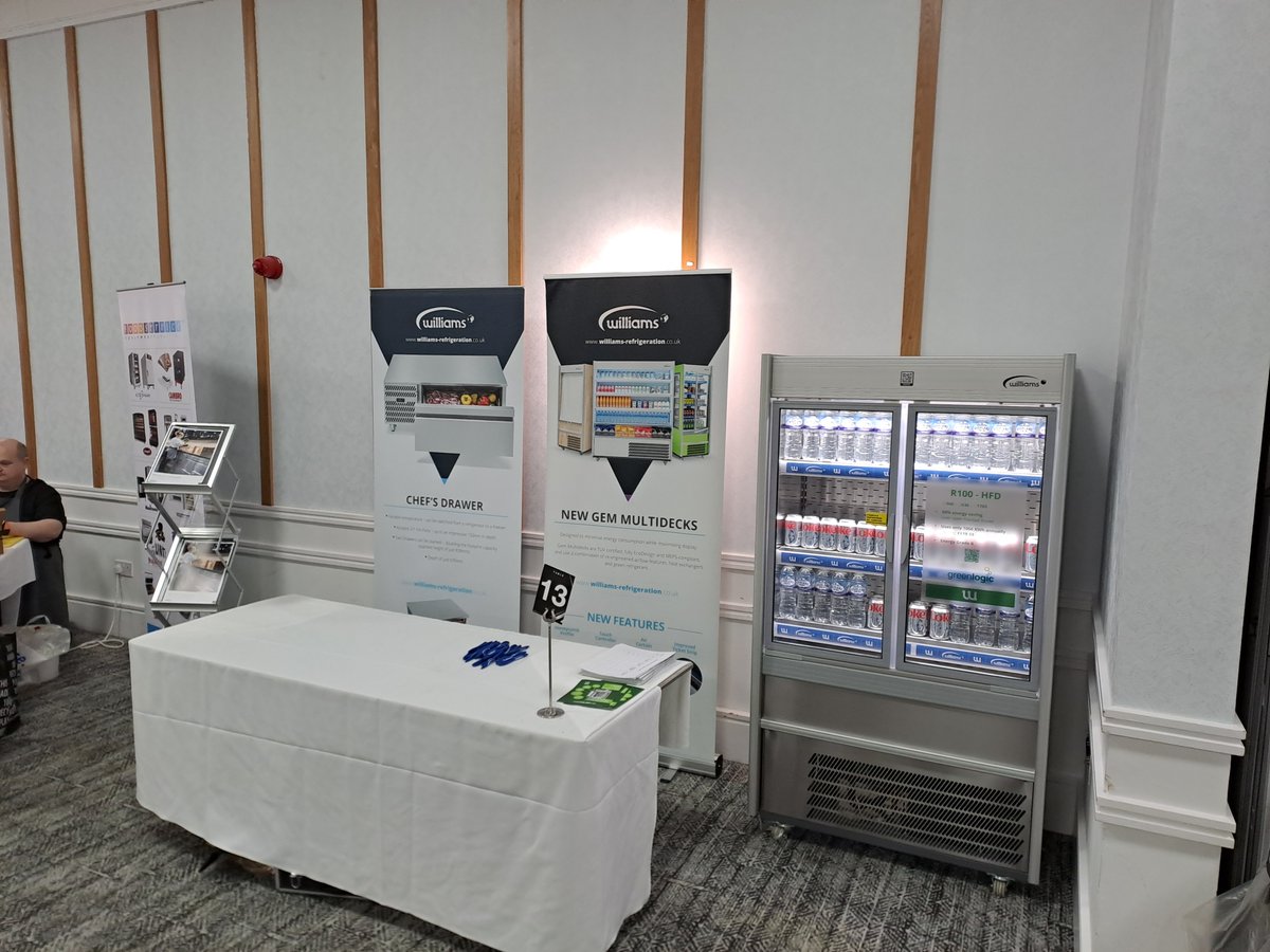 Williams had a fantastic day at the #Lockhart Conference! 

We showcased one of our energy-efficient Gem Multidecks with hinged glass doors. This model has a 60% energy saving compared to open-fronted models, with clear double-walled glass providing excellent product visibility!