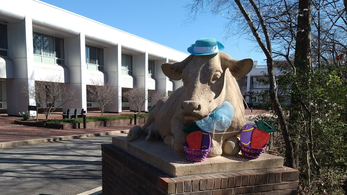 MdAgDept's tweet photo. 🐄🐄 Spring has arrived at MDA and Elsie and Eddie are wearing their Sunday best!  As the new season begins, don't forget to find Maryland's Best produce and seafood by visiting https://t.co/p2qlQt0Z3C https://t.co/T9g3qi0Age