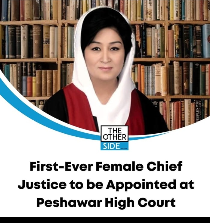 marina_asif's tweet photo. Congratulations to the first woman Chief Justice of Peshawar High Court Ms. Mussarat Hilalli. https://t.co/ZZZxLAGbUM