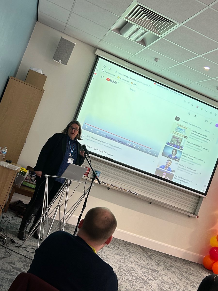 And to close the event we have Steph Lawrence - Executive Director of Nursing & Allied Health Professionals @LCHNHSTrust @LCH_IPC @stephlawrence5 #ISpySepsis
