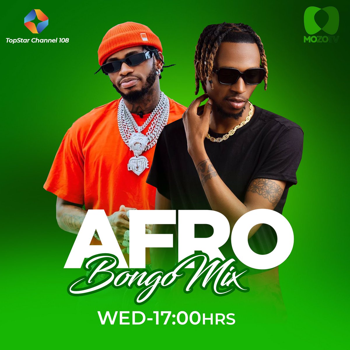 MozoTVAfrica's tweet photo. Catch the latest hit songs of Afro Bongo Mix on Mozo TV.
Tune in and enjoy the Vibes !
Topstar Channel 108💚
@YoMapsofficial
@diamondplatnumz
#AfroBongo
#ZambianMusic
#EastAfrica
#MozoTVAfrica https://t.co/8l9jewtJ7r