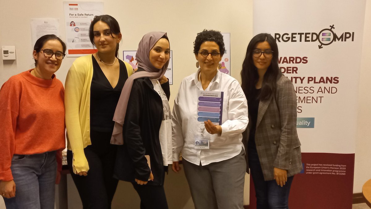 The @AUBOSB and the @AUB_Lebanon #TargetedMPI Team celebrated International Women’s Day💜

#IWD23 #GenderEquality #breakingthebias #SwafS #H2020 #AUB