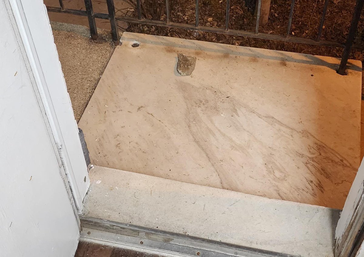 KobiLittle's tweet photo. The office of the @naacpbaltimore was attacked on Tuesday evening while I was inside of the building. This is frustrated but the @NAACP will not be deterred. https://t.co/9iWdQQGTWz