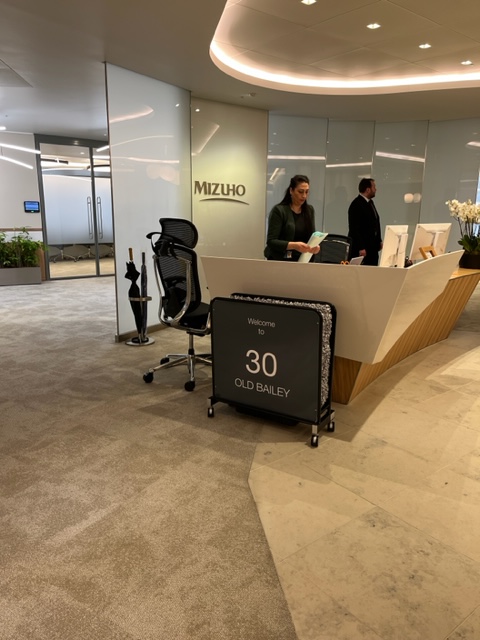 QueuesafeLtd's tweet photo. Queue-safe EnviroDry Wet Umbrella Dryer at 30 Old Bailey. https://t.co/gGeEoMHRMb