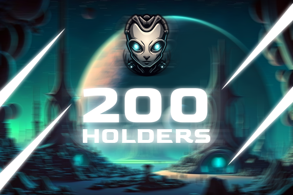 Thank you ElonAliens for 200 Holders! 👽🛸

We are currently at 140K Market Cap!
 #ELONALIENETH #ELONALIEN #ETHEREUM

dextools.io/app/en/ether/p…