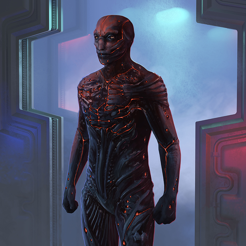 ExoMultiversX's tweet photo. 🚨Here we go!! 4th reveal!!

FIENDS - a demonic race VERY powerful and ancient!

They are scattered throughout the galaxy &amp; thrive on a specific type of planet!! 

Hint: Temperatures are not friendly in a HOT way

Plus many variations but let’s see a naked and accessorized one 👽 https://t.co/gqhg39riwR