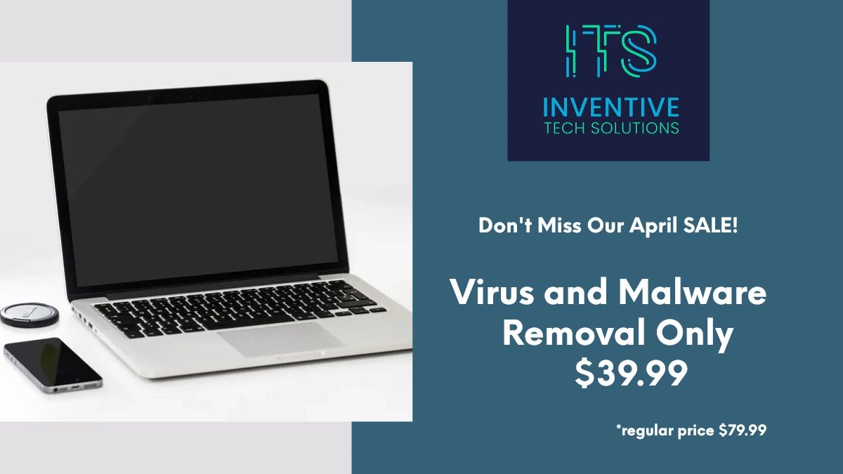 Paul_78_'s tweet photo. Starting tomorrow for the Month of April. Bring your Laptop or Desktop, Virus and Malware removal is ONLY $39.99. Call and make your appointment at 727-505-2839. #inventivetechsolutions #staysafe #supportlocal

https://t.co/WSvd9j3Siw https://t.co/VLnHdLTP09