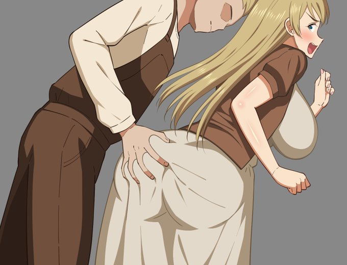 お母さんにセクハラ尻バージョン 