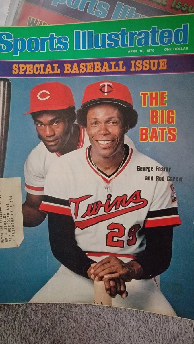 NotesnaScorcard's tweet photo. ⚾️ #playball #OpeningDay 😁
@retro_70s @GoatJerseys
@ChiSox_History @Super70sSports @nut_history @NegroLeagueFilm @70sBaseball @DickAllen_15 @RodCarew_29 https://t.co/4trd0O8mLK