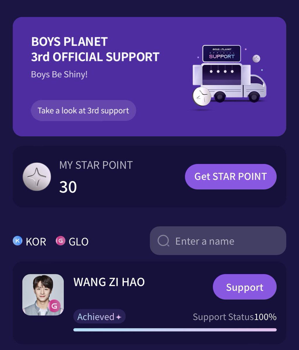 xingsbeiker's tweet photo. 1st official support = #1 
2nd official support = #1 
3rd official support = #1 

zihao is the first trainee to reach 100% in all 3 BOYS PLANET OFFICIAL SUPPORT 👏

#왕즈하오 #王子浩 #WANGZIHAO
#보이즈플래닛 #BOYSPLANET https://t.co/h11xh53k29