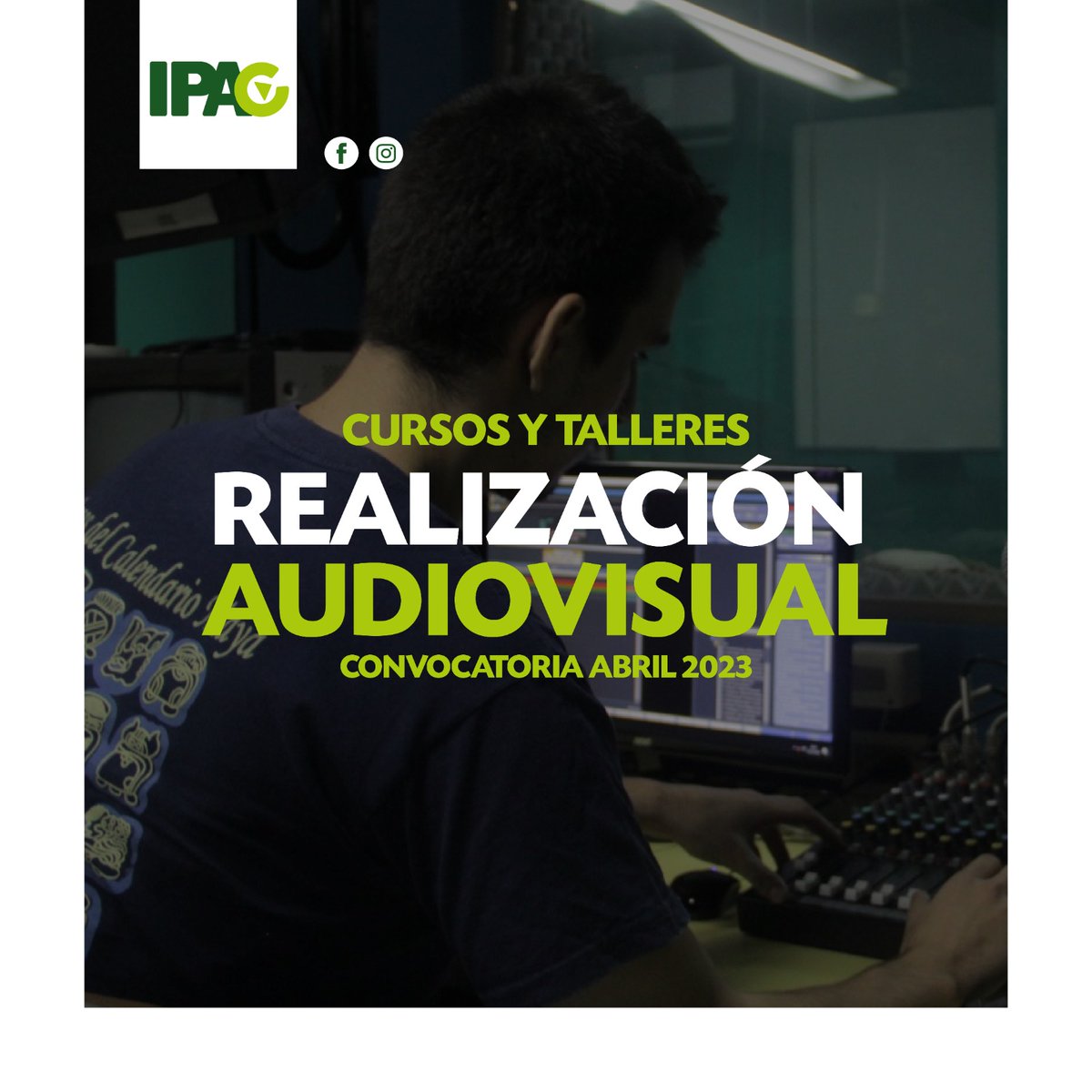 ipacpy's tweet photo. ¿Tenes una idea y querés transformarla en una producción audiovisual?

¡Este taller es para vos!  

Más información sobre este y otros talleres👇

📲0961438507
📲https://t.co/7StAlpHoFP

#talleresabril #realización #realizacionaudiovisual #ipac https://t.co/nwFwkuS7ou