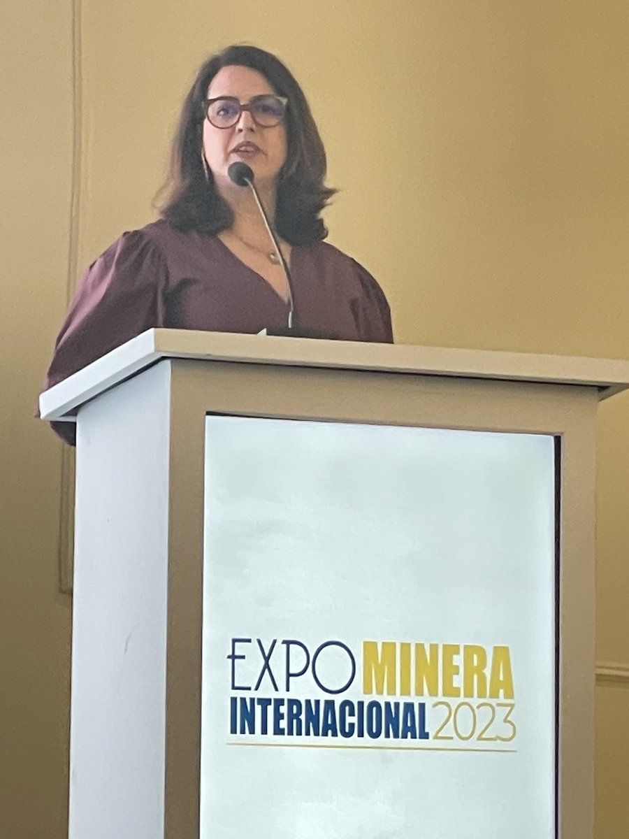 Wonderful to be in Panamá for the 2023 Encuentro Latinoamericano de Mineria w/<a href="/PactWorld/">Pact</a> board member Carolina Rojas Hayes who opened the conference noting that “Mining in Latin America is the mining of the future” - #mining #latinamerica #Mineria