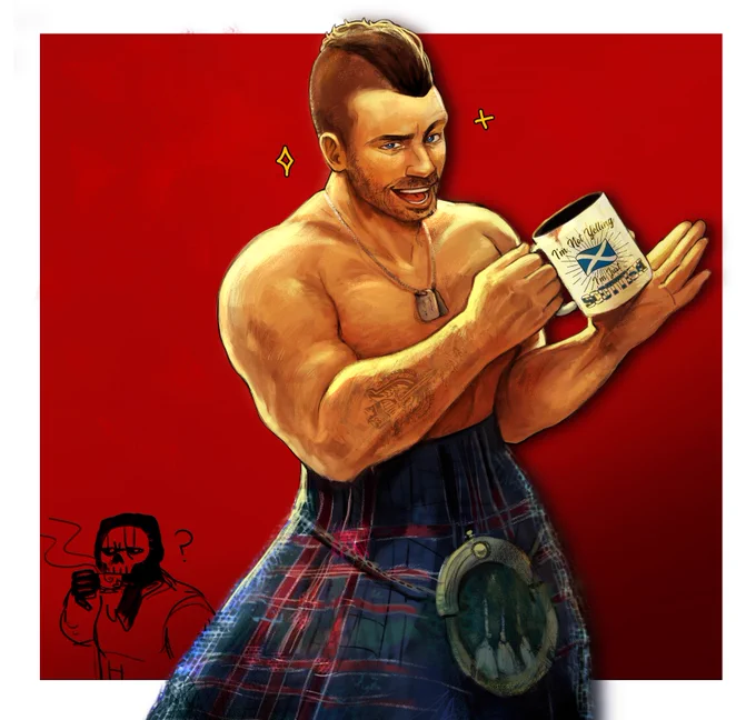 Guess where is he from #MWII #soapmactavish 