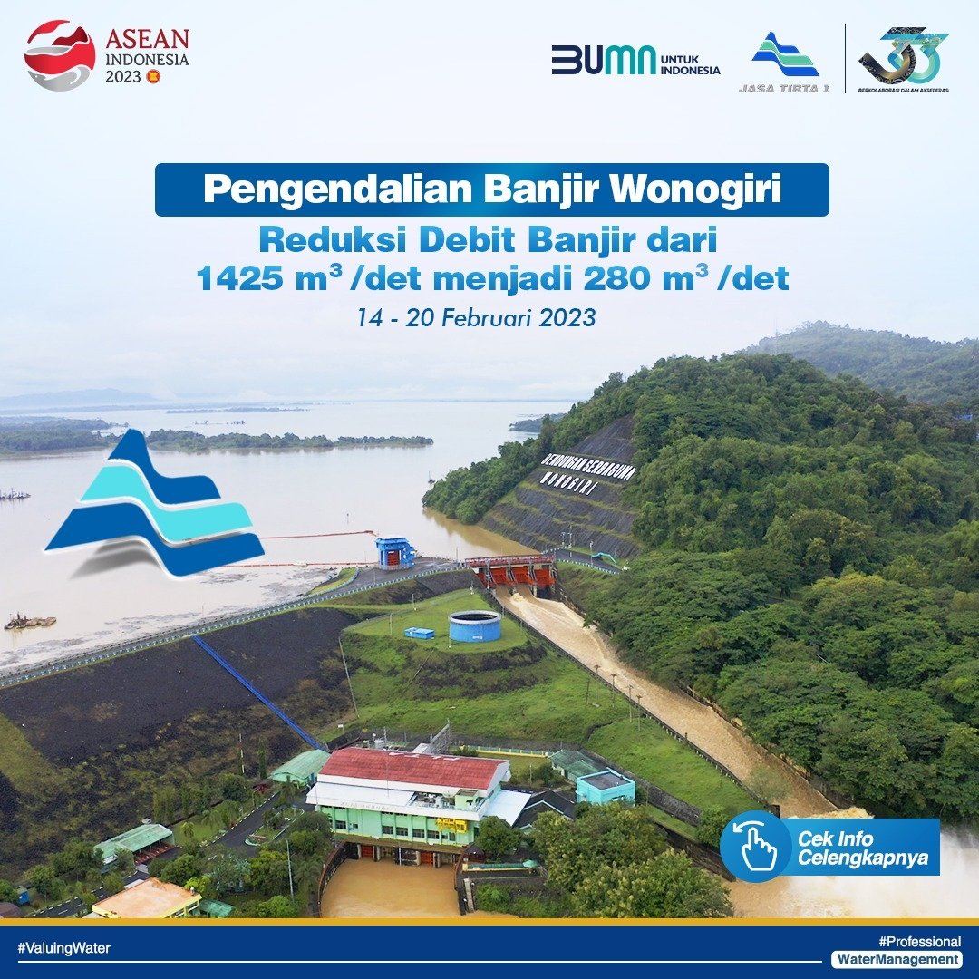 bumntangerang3's tweet photo. Beberapa waktu lalu sejumlah wilayah di Solo Raya sempat dilanda bencana banjir. Hal ini disebabkan adanya peningkatan elevasi sungai Bengawan Solo secara drastis. 

#SpillwayWonogiriPengendaliBanjir
#BanjirBengawanSolo
#PerumJasaTirta1 https://t.co/4uJcj6XvJ2