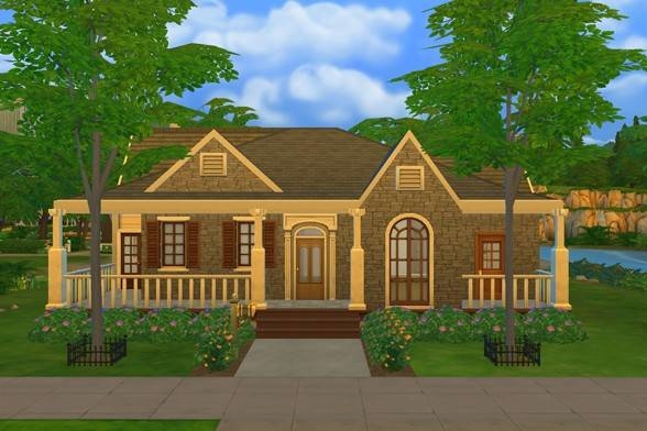 SRbuilds's tweet photo. I just shared the Potters Delux Lot on #TheSims4 Gallery!#basegame#ID:sylviaedson https://t.co/yXkc2p9Iyu