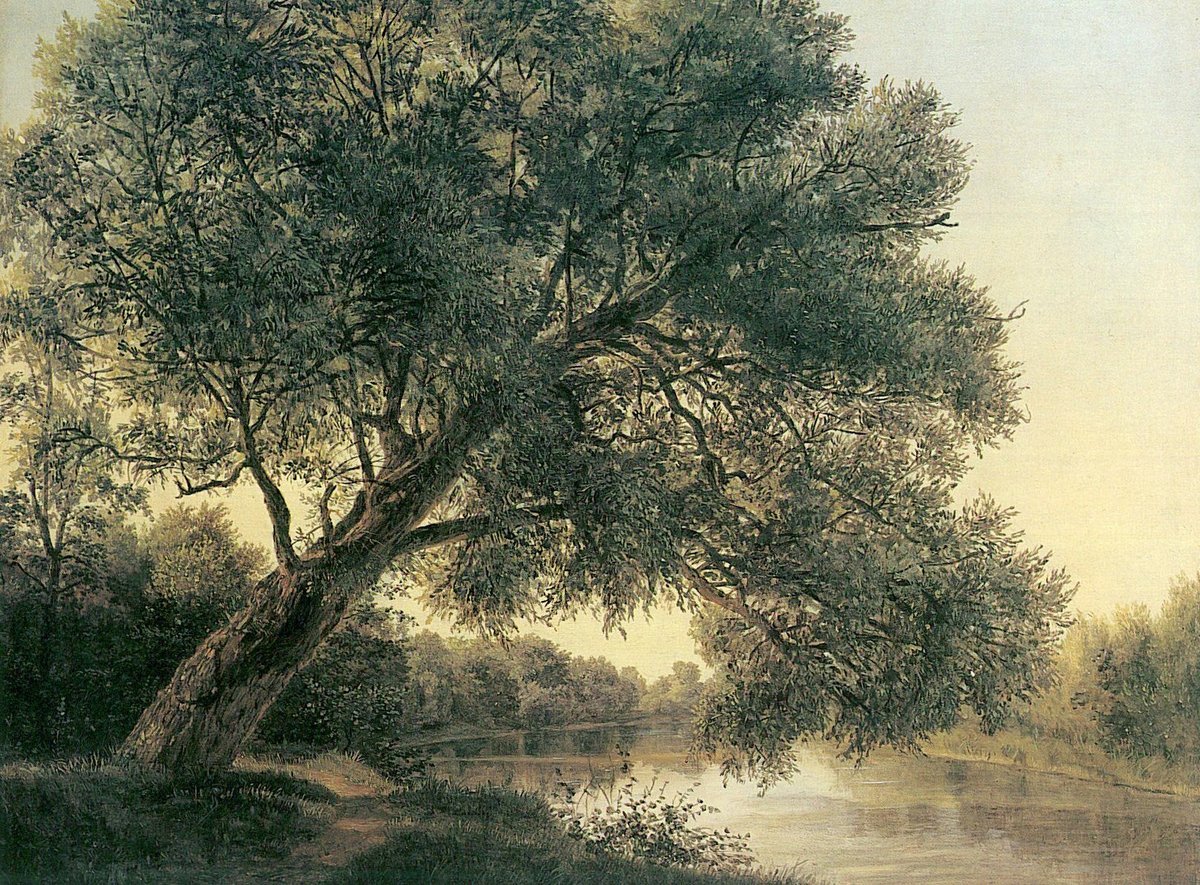 Ferdinand Georg Waldmuller
Tree by the brook (1831)