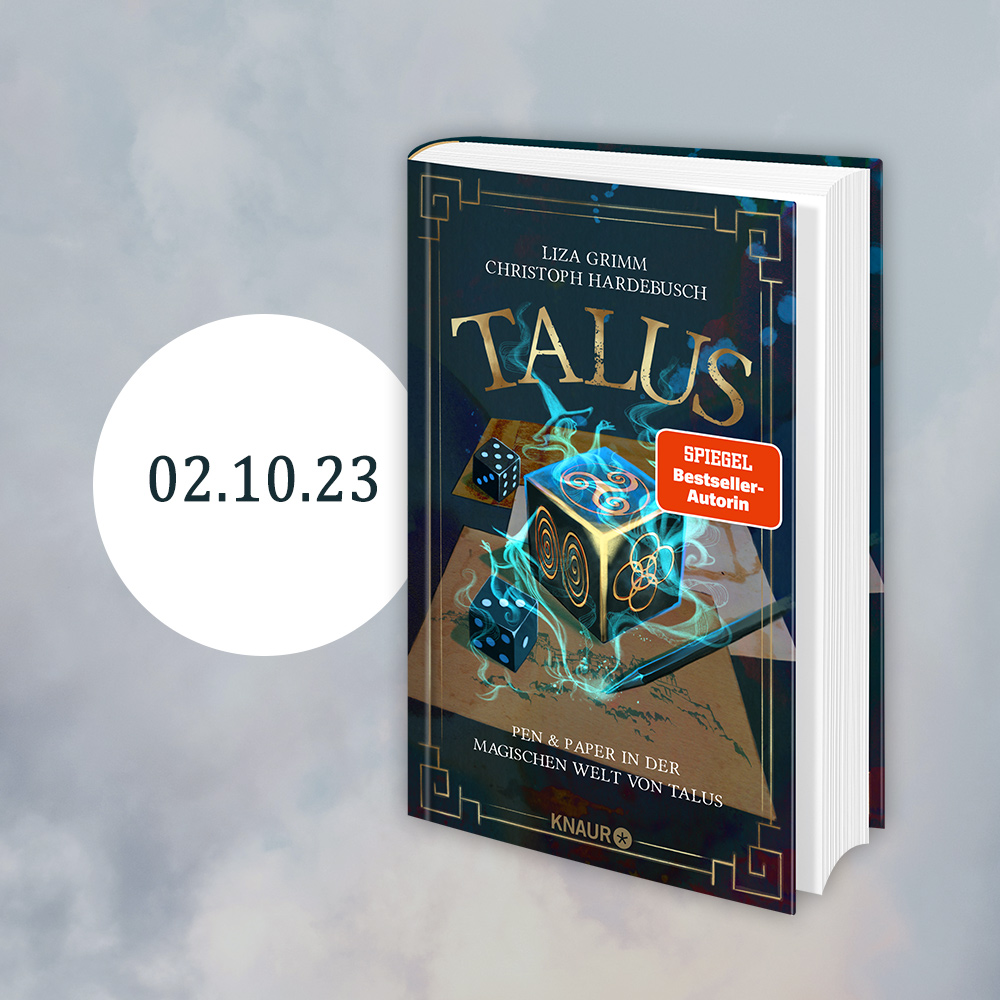 TheLizaGrimm's tweet image. Achtung, Achtung, ich kann es selbst kaum glauben: es wird ein Talus Pen &amp;amp; Paper-Regelwerk geben.

Damit geht ein ganz großer Traum für mich in Erfüllung 😭

Danke, @hardebusch &amp;amp; @KnaurVerlag 💛

UND VOR ALLEM DANKE AN EUCH, DASS IHR TALUS SO VIEL LIEBE UND UNTERSTÜTZUNG GEBT.