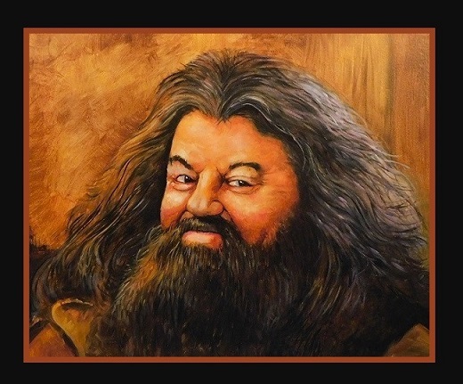 Happy Birthday, Robbie Coltrane(1950-2022). We miss you, and I hope you like this painting I did of you. 