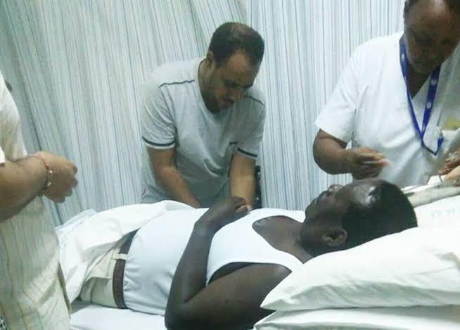 johnmtongoi's tweet photo. HON. Raila Odinga has been hospitalised after today's brutal  demonstration https://t.co/SQP78ANpxp