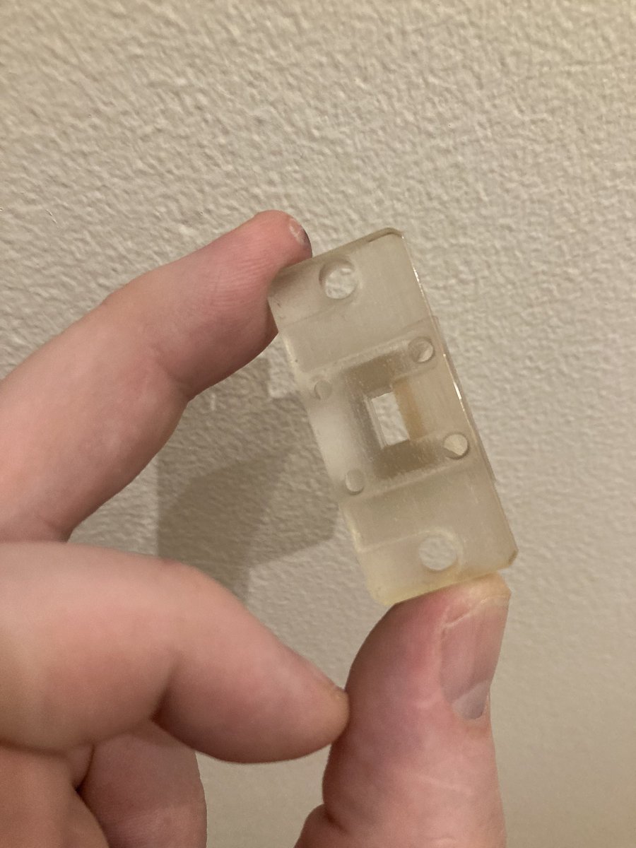 lukeweston's tweet photo. Little 3D printed horn antenna. Gonna sputter coat it. https://t.co/qssEzF9Cof