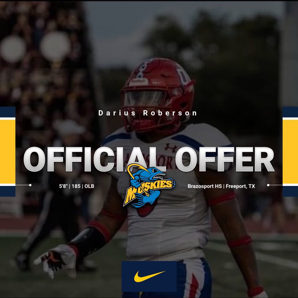 DariusRoberson0's tweet photo. I’m truly blessed to receive my 2nd offer from Lakeland University @LUMuskieFB @Coach_Woody24 @CoachRichDavis @TheReal_10K https://t.co/viWhmJt7HW