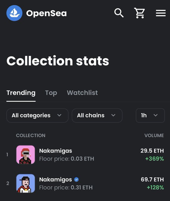ironspiderXBT's tweet photo. Did you catch @NakamigasNFT? 

@NFTSpiderSense did at 17 followers 👀 https://t.co/hvLXCaHTEZ