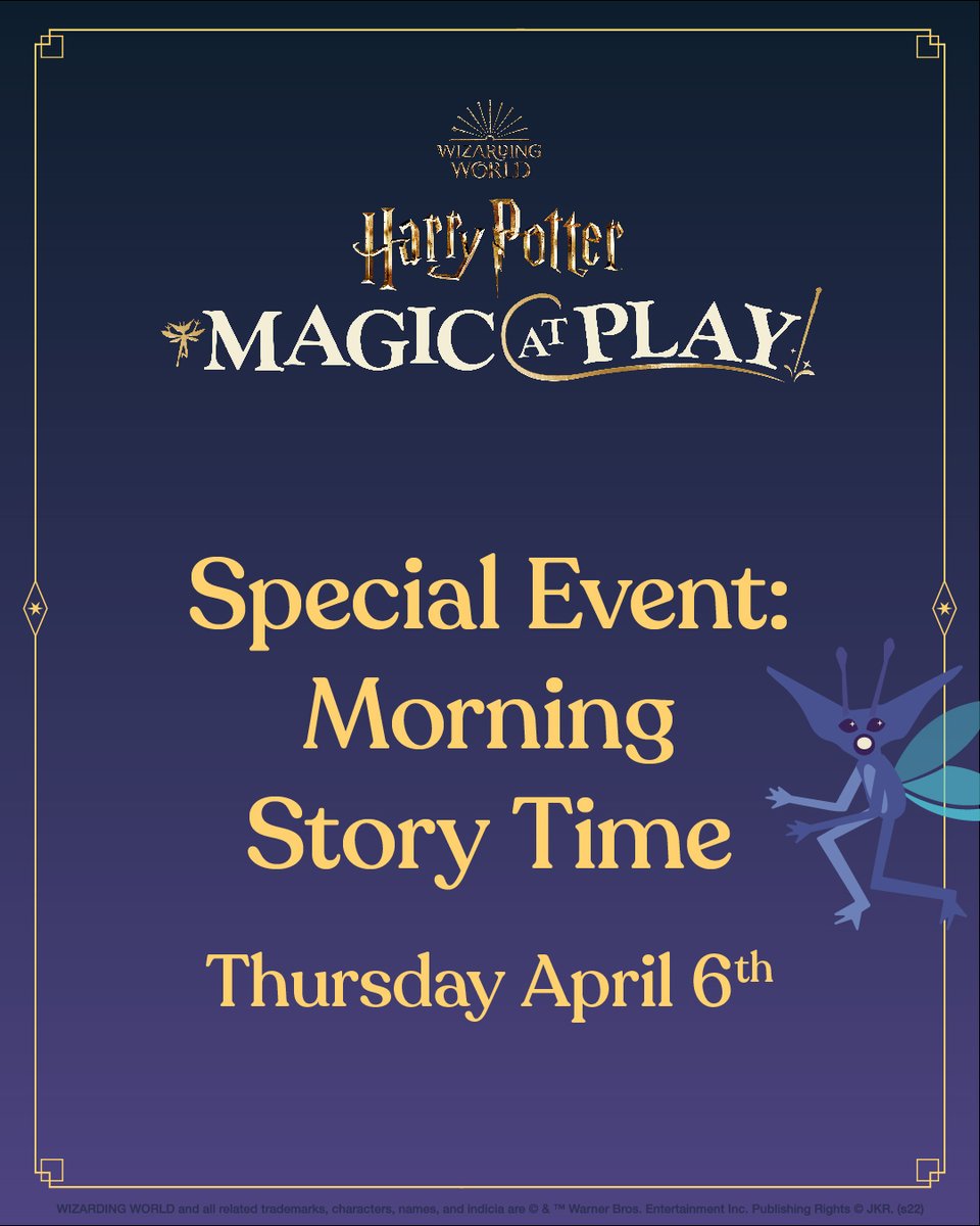 It’s Spring Break at Harry Potter™: Magic at Play! Swipe through to see all the magic we have planned for you. Link in bio 👆 #harrypotter #harrypottermagicatplay #hpmap #wizardingworld