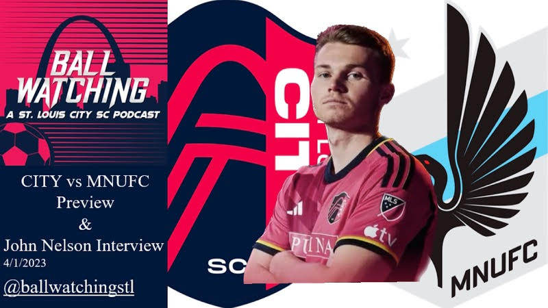 BallWatchingSTL's tweet photo. Who's ready for tonight's preview of the @stlCITYsc vs. @MNUFC match AND special guest interview with John Nelson (@Nelson_J14)? We are✋
Tune in @ 6:30p sharp here: https://t.co/Fu5eqvfeyB https://t.co/OA8tr8r5N7