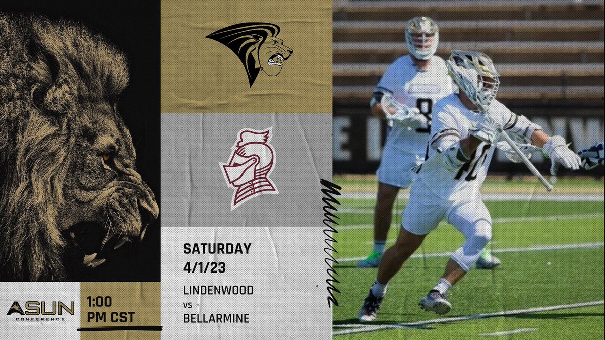 LindenwoodLax's tweet photo. Don’t miss an opportunity to see the Lions play in person! #LULax23 @MOLacrosse @USALacrosseSTL https://t.co/VW6X8tYbbs