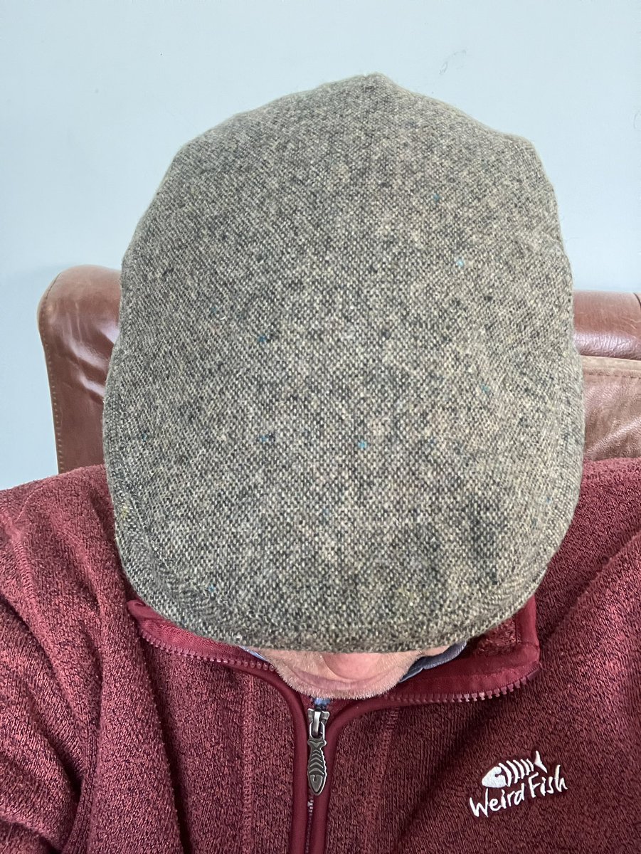 Surreybee's tweet image. It’s happened. I am now my father. #FlatCap