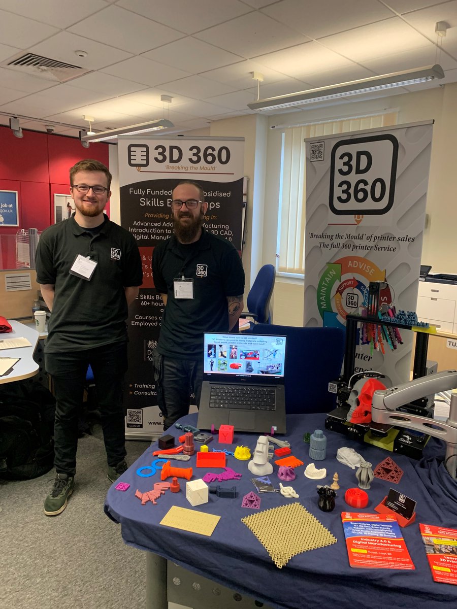 PeteJamiesonDWP's tweet photo. #Bolton JCP recently hosted a successful #JobsFair around childcare. Well supported by Heaton Dene Day Nursery who will be hosting #VoluntaryWorkExperience &amp; #SectorBasedWorkAcademies.
@3D360ltd &amp; @Boltoncollege signed numerous customers up to courses. #disabilityconfident https://t.co/bU97dFfiLn