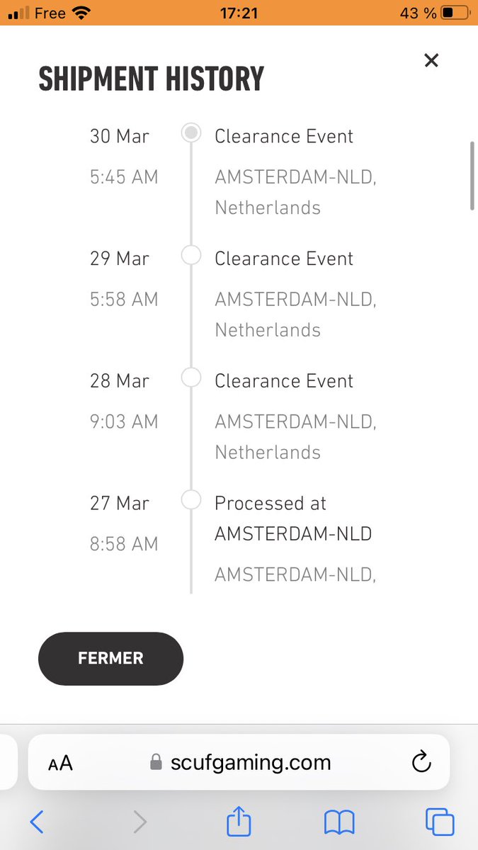 thatshouse's tweet photo. ⁦@ScufFrance⁩ ma manette serai t’elle bloquée sur un tapis roulant à Amsterdam ? https://t.co/QcvFkVA9js