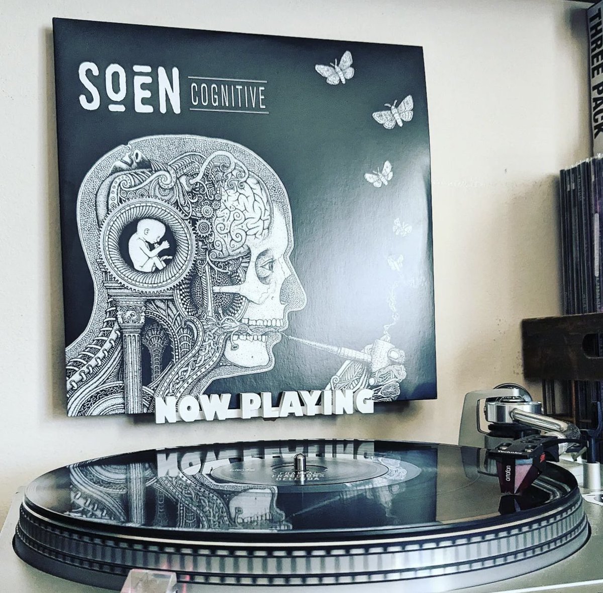 _OldHeartFalls_'s tweet image. &quot;Concentrate don&apos;t lose your illusion; Don&apos;t let them provide the solution..”

SOEN - Cognitive (2023)
#soenband #soen #cognative #vinyl #vinilo #vinile #33pm #records #nowspinning