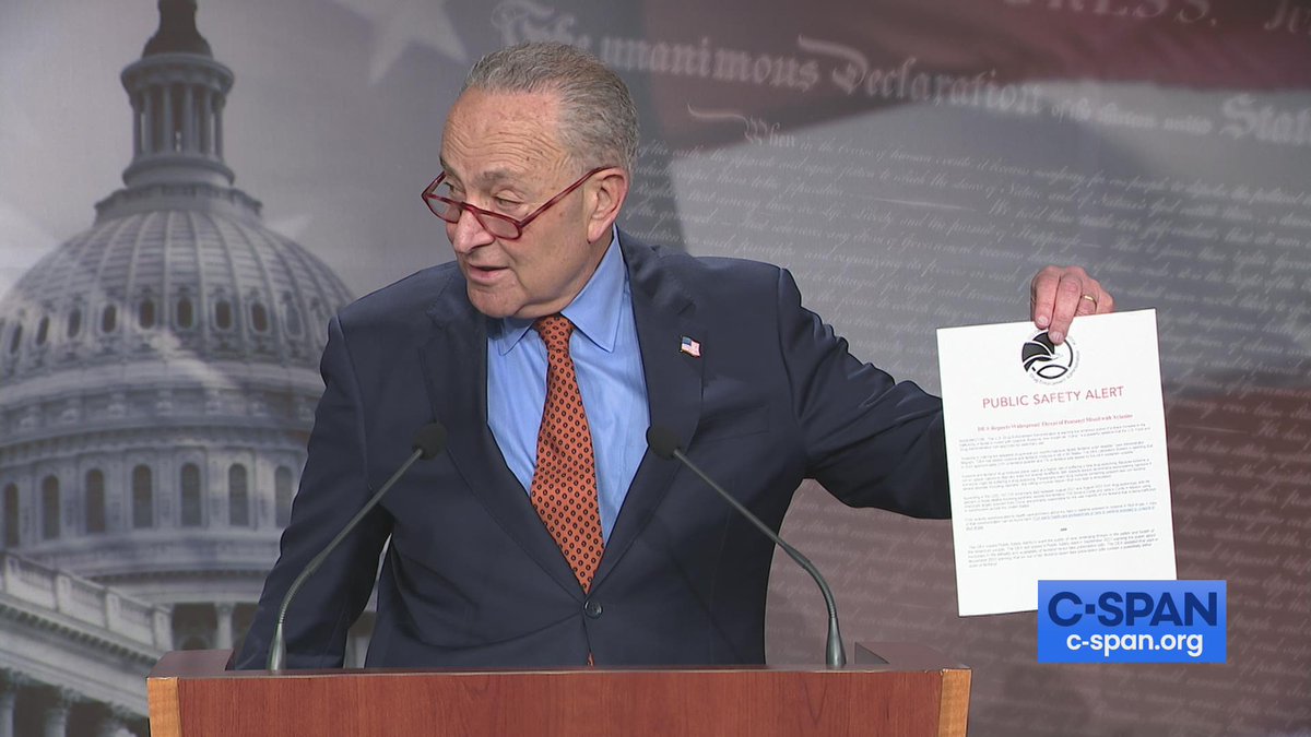 CSPAN On Twitter SenSchumer News Conference On Xylazine LIVE 