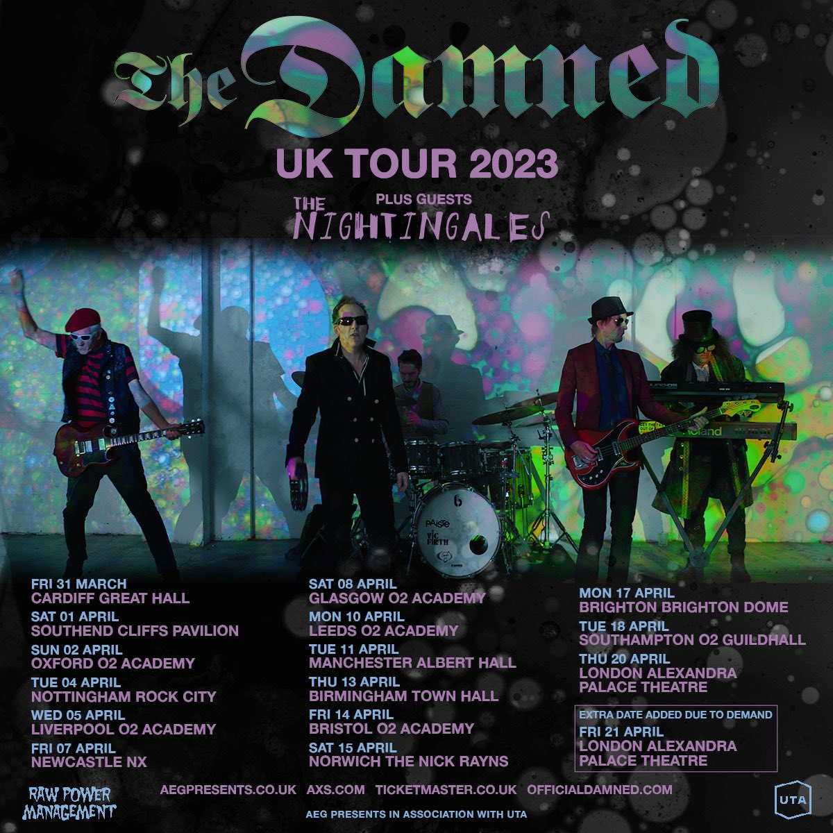 thedamned's tweet photo. UK tour starts tomorrow! Time to get down and DARKADELIC!

Get your tickets here: https://t.co/RxmrxQvv5I https://t.co/znHpCgXKlr