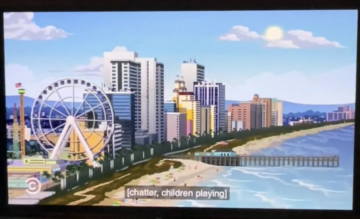 LyricGraham's tweet photo. guys South Park perfectly portrayed Myrtle Beach 😭🤣 https://t.co/S3eYoKlp9c