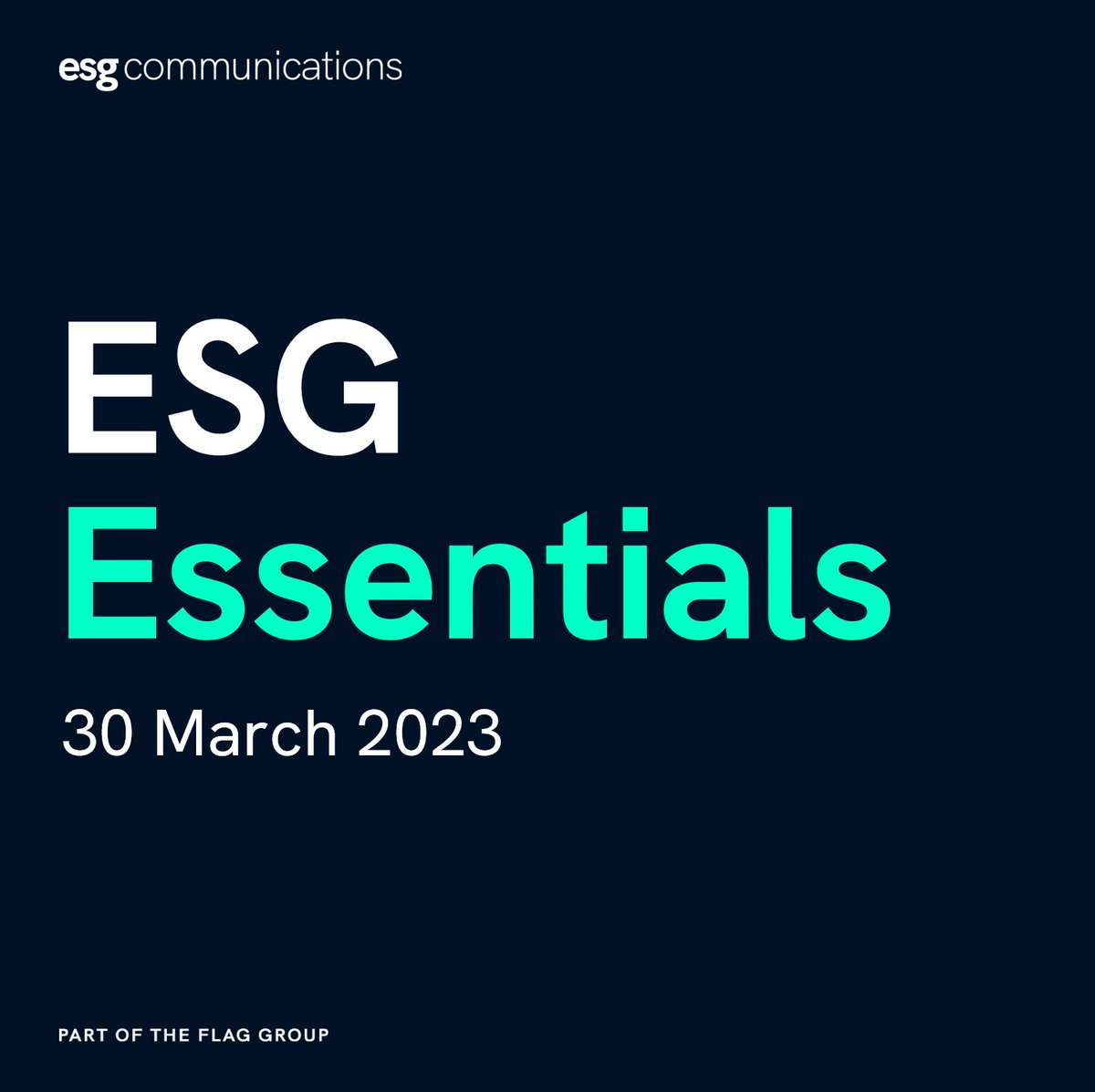 This week, Bloomberg reported that MSCI is seeking to dramatically revise their ESG ratings- bringing the number of companies with a 'AAA' rating from 1,120 to just 52. Read about this in the newest edition of ESG essentials, available here: esgcommunications.com/our-thoughts/e…