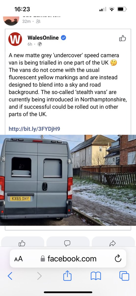 Surely they have to identify it’s a police camera van ??? Anyone know !