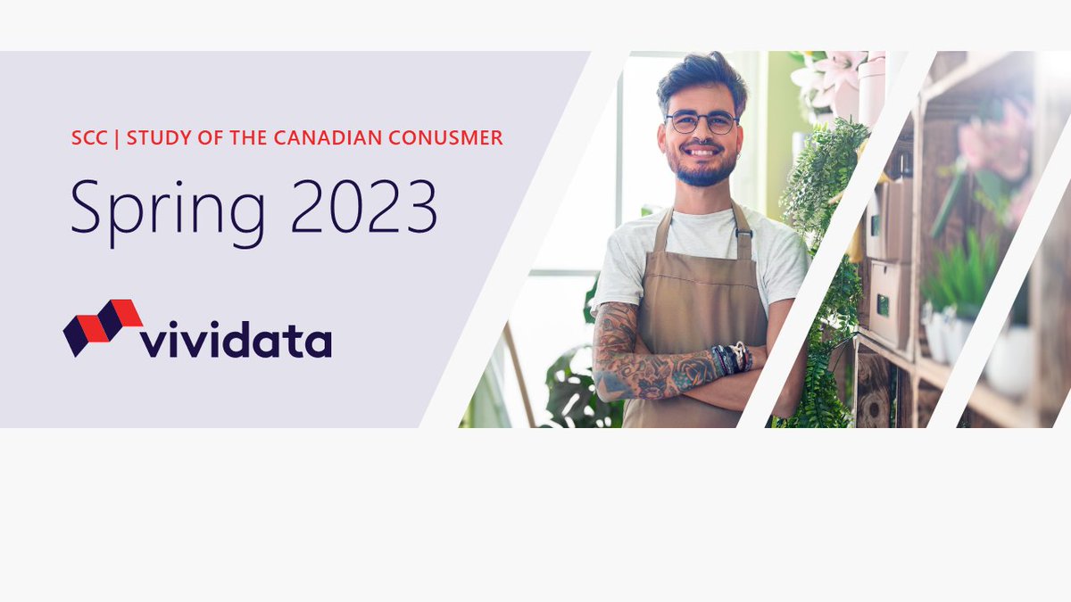 Get the latest #behavioural #data and #insights on #Canadian #consumers across 60,000+ variables with the #new Spring 2023 SCC | Study of the Canadian Consumer. Read the press release:  vividata.ca/press_release/…