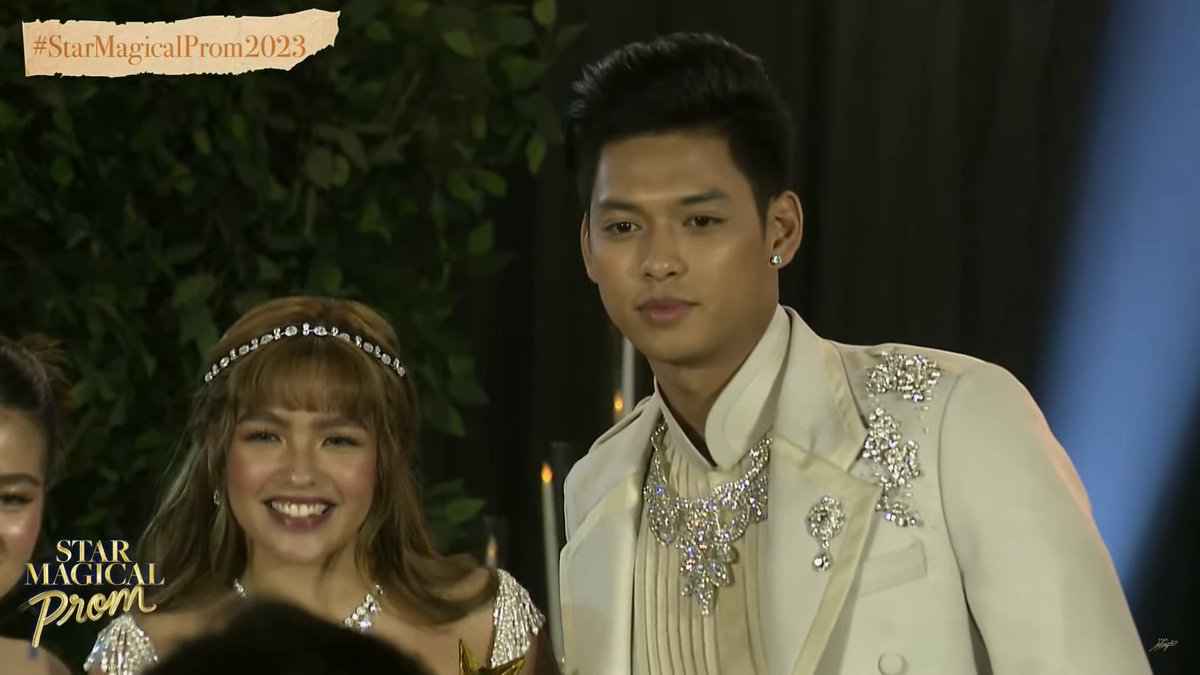 ABSCBNpr's tweet photo. AND THE WINNERS ARE.... ANDREA AND RICCI! 🏆

These lovebirds won the Best Promposal award at the #StarMagicalProm2023!

Watch here: https://t.co/0Xdey9AusZ https://t.co/6faChAqiMq