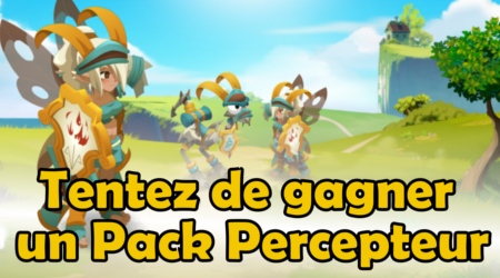 Les nouveaux packs d'abo étant désormais disponible, on vous offre, grâce à <a href="/Dofusfr/">DOFUS</a> la chance de gagner un Pack Percepteur (contient l'Harnachement + Panoplie d'apparat).

Afin de participer, il vous suffit de RT ce tweet et de nous follow.

Tirage au sort le 03/04/2023 vers 16h