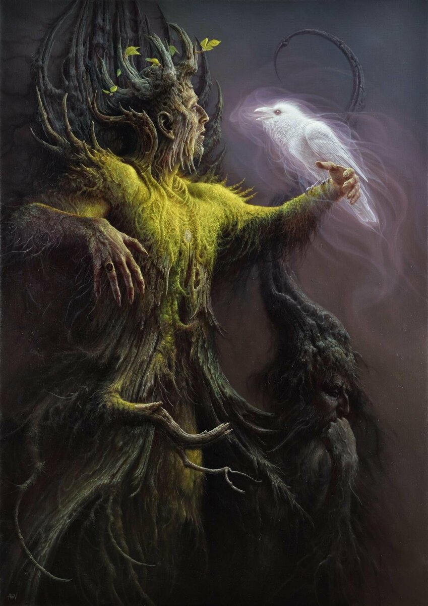 FaeRealms's tweet photo. The Wish Master 🌬️☁️

Enchanting painting by: Seigfried Zademack 

#FaeRealms https://t.co/sl8dnFp5He