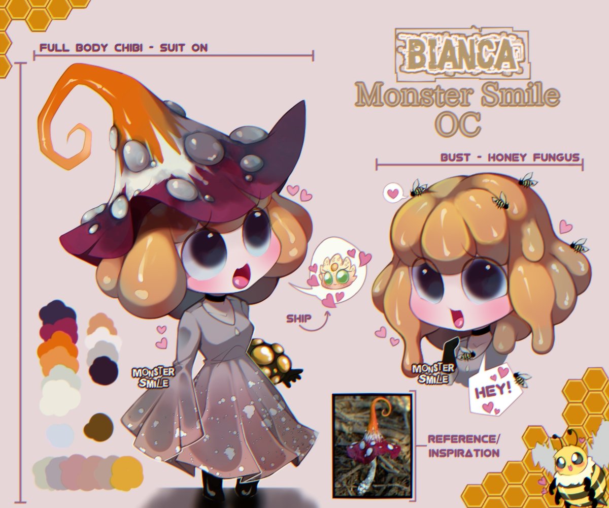 Monster_Smile00's tweet photo. Bianca Reference. 🍄🍯
#oc #originalcharacterart #reference

► Check out my Instagram. link in the bio! https://t.co/UOyFOko2HO