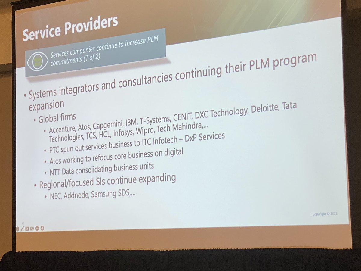 olegshilovitsky's tweet image. Digital Thread can stimulate an increase in service business according to @CIMdataPLMNews at  #plm4um @smprezbo