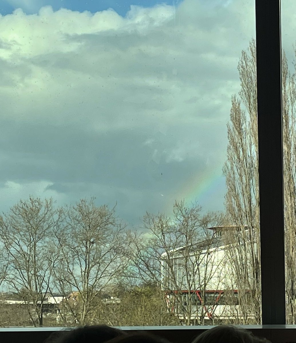 InterDonde's tweet photo. @ManuelPuppis @hellesjovaag @nhelberger @richrdfletcher @eldaelda @rsalaverria And now after a hard day we are rewarded with the rainbow https://t.co/o8XW3qWst4